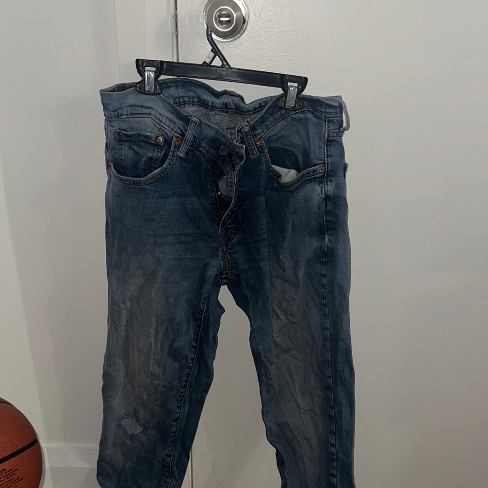 Levi's Men's Dark Blue Slim Jeans